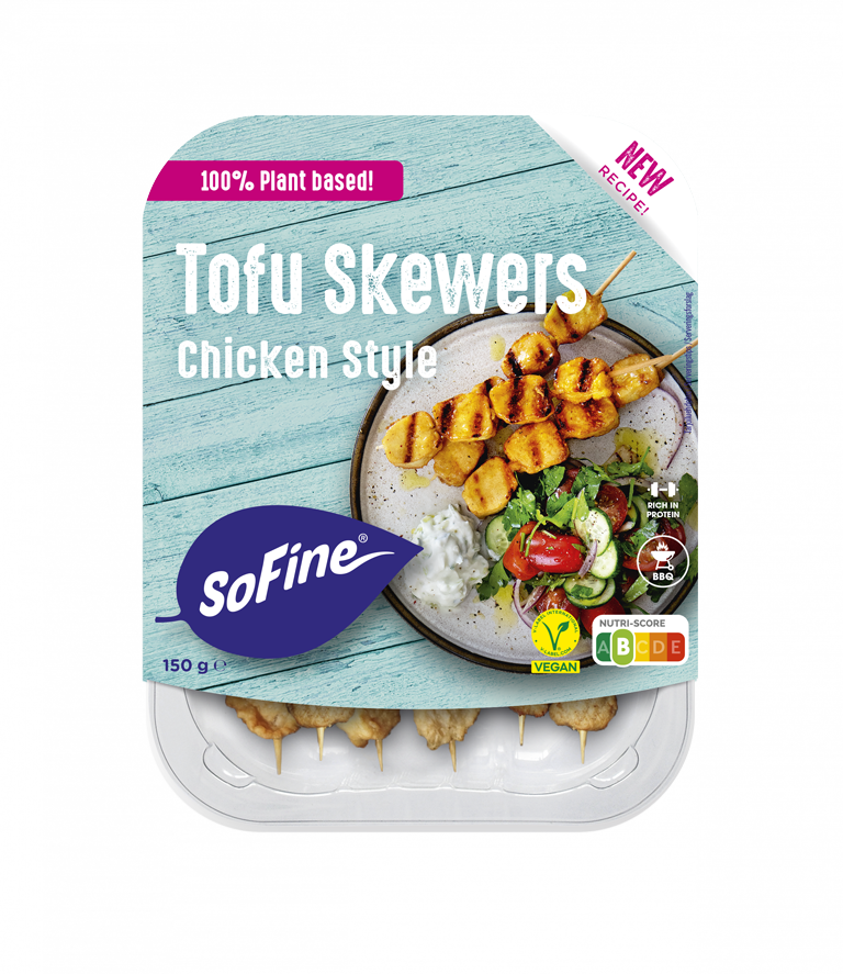 Tofu Skewers Chicken Style